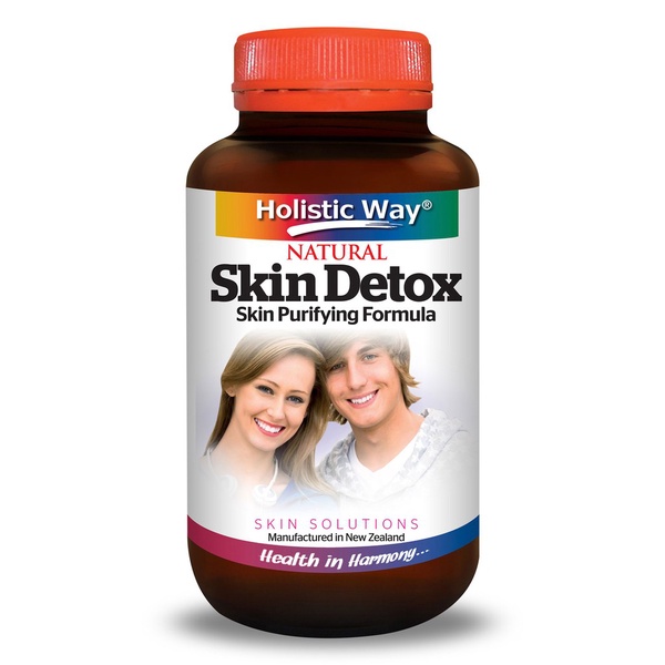 Holistic Way | Skin Detox - Natural Skin Purifying Formula (60 Vegetarian Capsules)