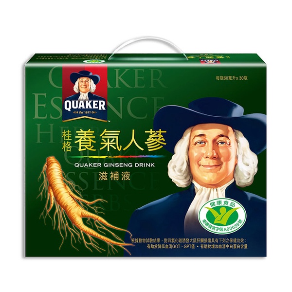 桂格 Quaker 養氣人蔘滋補液禮盒