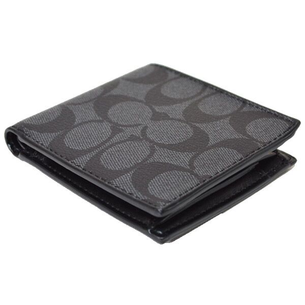 COACH | กระเป๋าสตางค์ผู้ชาย Men's Double Billfold Wallet รุ่น F75006