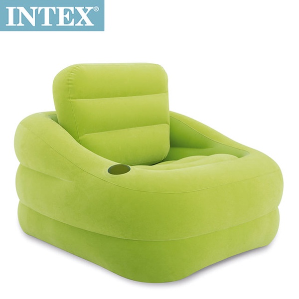 【INTEX】歐式充氣沙發-可拆式靠背