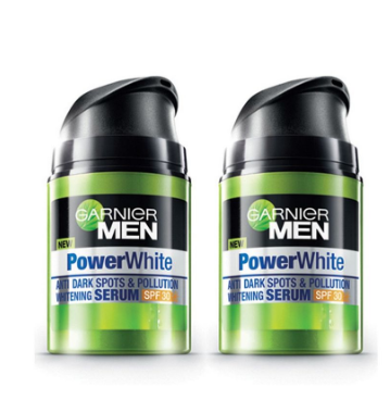 GARNIER | เซรั่มสำหรับผู้ชาย GARNIER MEN Power White Serum SPF30