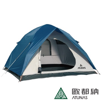 【ATUNAS 歐都納】4-5人單門3分鐘快速露營帳篷(A-TENT1402)