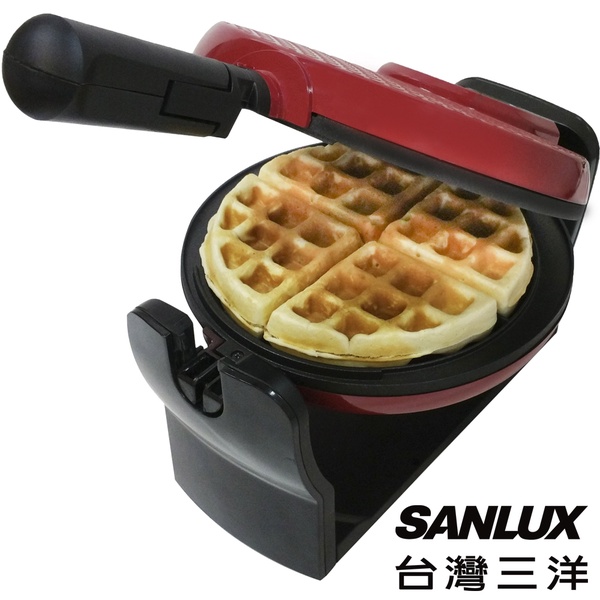 【SANLUX 台灣三洋】翻轉式厚片美味鬆餅機(HPS-26AW)