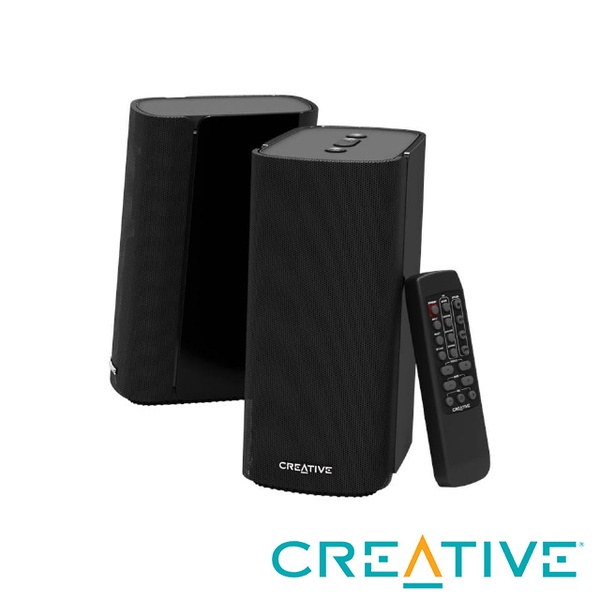 Creative 創巨 | T100 Hi-Fi 2.0 桌面二件式喇叭