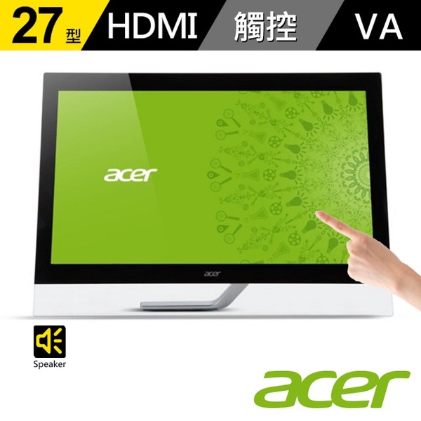 【acer】T272HL 27型 Full HD 廣視角 可觸控 螢幕