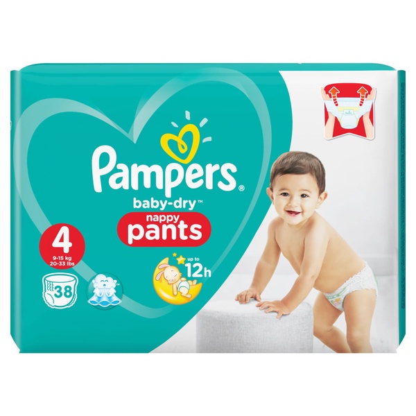 Pampers | แพมเพิส กางเกงผ้าอ้อมเด็ก รุ่น Baby Dry Pants