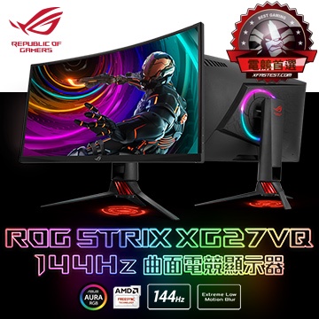【ASUS 華碩】XG27VQ 27型 曲面 ROG電競 液晶螢幕