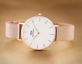 Daniel Wellington | นาฬิกาข้อมือผู้หญิง Classic Petite Melrose 32mm Women's Watch DW00100163