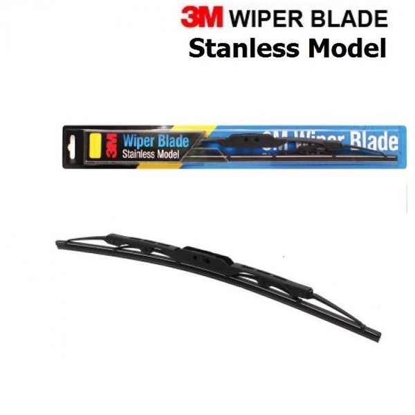3M | ก้านปัดน้ำฝน สแตนเลส 14-26 นิ้ว รุ่น Wiper Blade Stainless Frame (คละรุ่นรถ)
