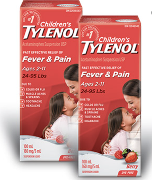 Tylenol Mỹ - Cho Trẻ Em 2-11 tuổi