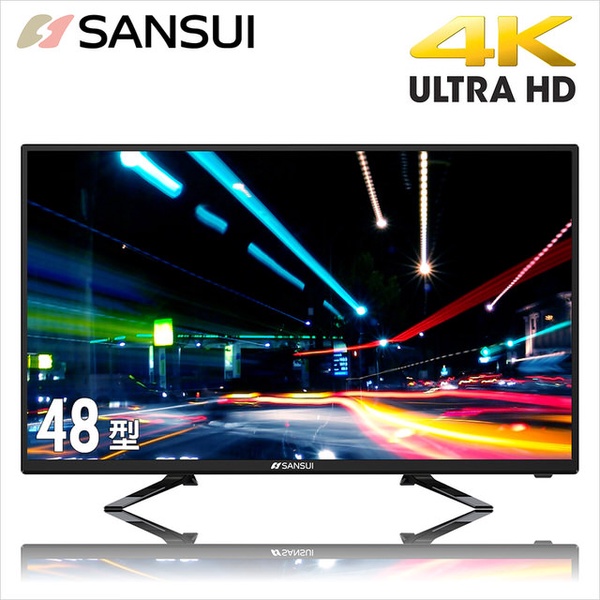 【SANSUI山水】48型 4K UHD多媒體液晶顯示器