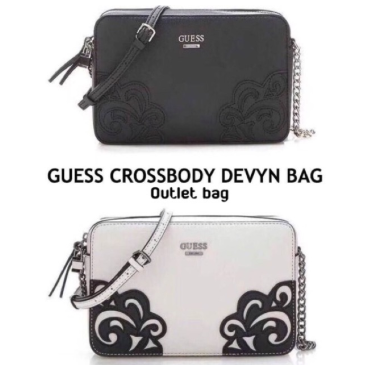GUESS | กระเป๋าสะพายข้างสำหรับผู้หญิง GUESS CROSSBODY DEVYN BAG