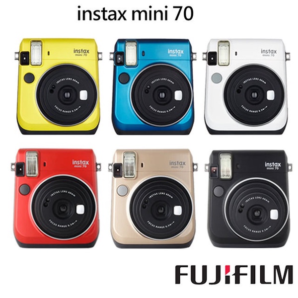 【FUJIFILM 富士】instax mini 70 拍立得相機