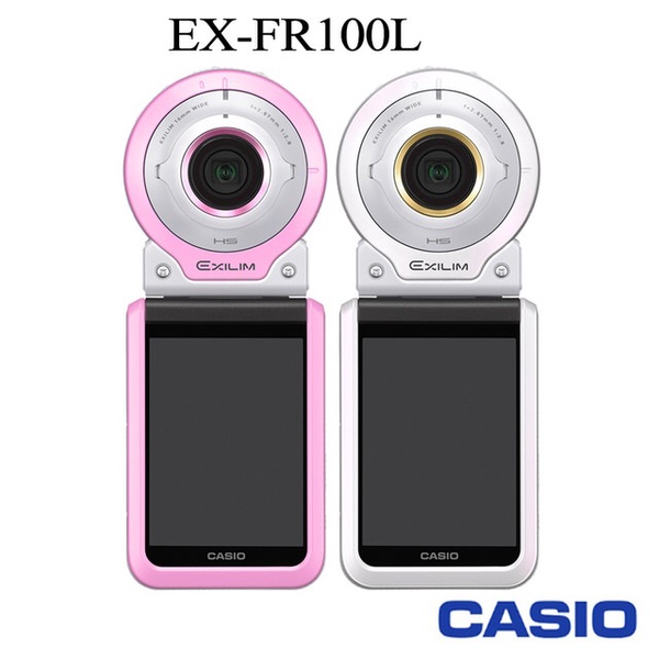 【CASIO 卡西歐】EX-FR100L 冒險運動型美顏自拍神器