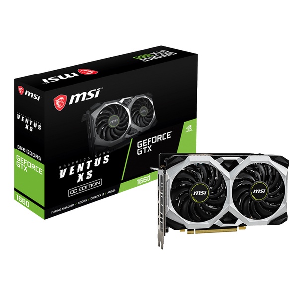 MSI | GTX 1660 Ventus XS 6GB GDDR6