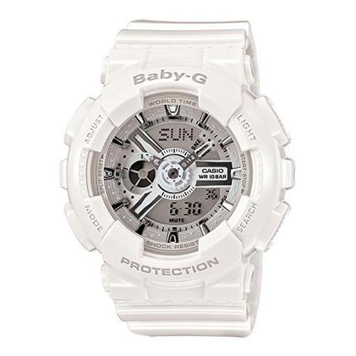 CASIO | นาฬิกาข้อมือผู้หญิง รุ่น CASIO Baby-G BA-110-7A3 White