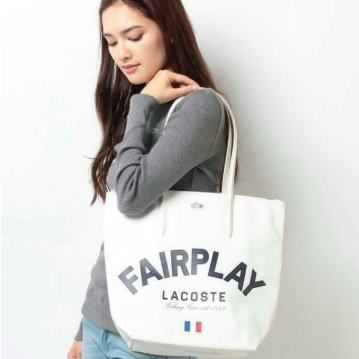 LACOSTE | กระเป๋าสะพายไหล่สำหรับผู้หญิง Lacoste Fairplay Tote Bag