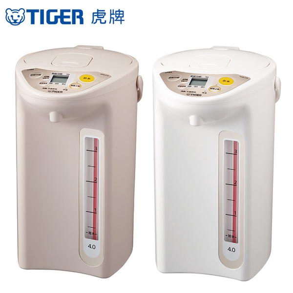 【TIGER 虎牌】4.0L微電腦電熱水瓶(PDR-S40R)