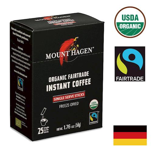 【Mount Hagen】德國進口 有機即溶咖啡粉