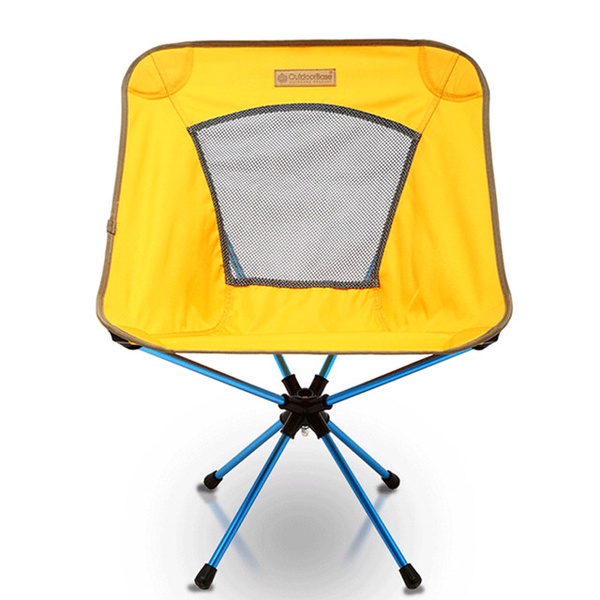 【OutdoorBase】AMOEBA變形蟲-360度輕量鋁合金旋轉椅