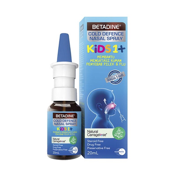 Betadine | Cold Defence Nasal Spray for Kids (20ml)