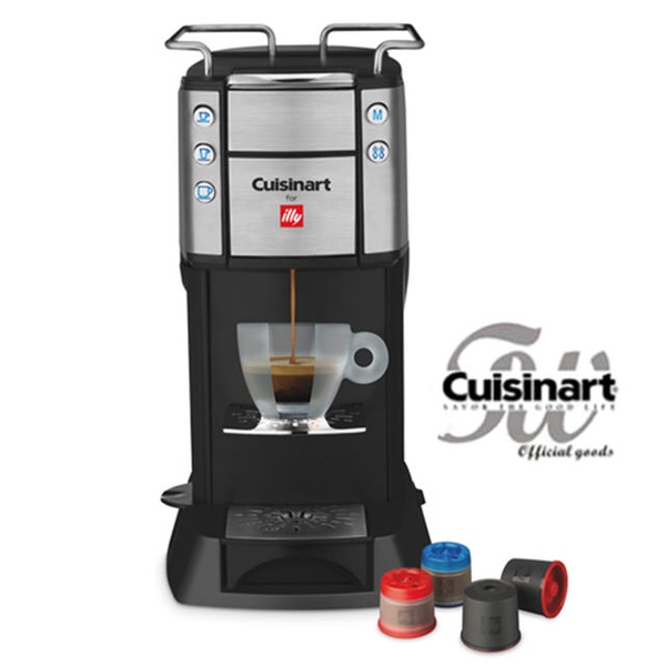 【Cuisinart美膳雅】Espresso膠囊咖啡機(EM-400TWBK)
