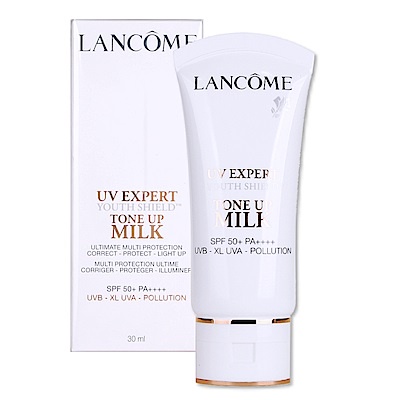 【LANCOME 蘭蔻】超輕盈UV提亮素顏霜 30ml SPF50+/PA++++