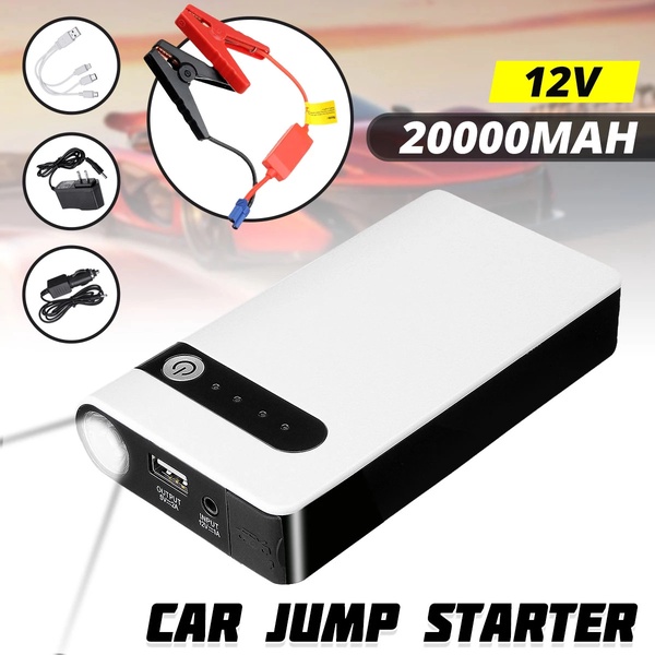 Jump Start | จั๊มสตาร์ทรถยนต์ อุปกรณ์ช่วยพ่วงเเบตเตอรี่ 12000 MAH