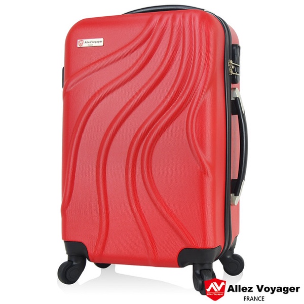 【法國 奧莉薇閣Allez Voyager】行雲流水輕量24吋ABS輕量行李箱/旅行箱