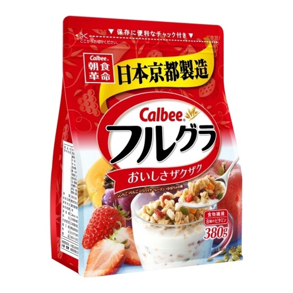 Calbee 卡樂比 | 富果樂水果麥片 380g