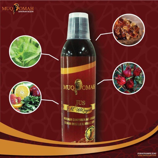 Jus Al wiqoyah | Merawat Buah Pinggang / Darah Tinggi / Kencing Manis (500ml)