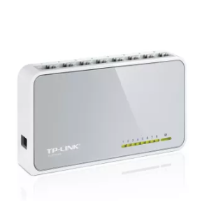 TP-Link | กล่องสวิตช์เครือข่าย SWITCH HUB 8 PORT 10/100 TL-SF1008D