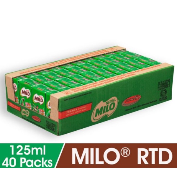 Milo | Activ-Go Chocolate Malt RTD 40 pack