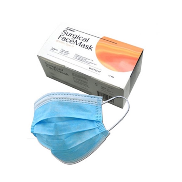 Wistech | 3 Ply Adult Surgical Face Mask (50pcs/box)