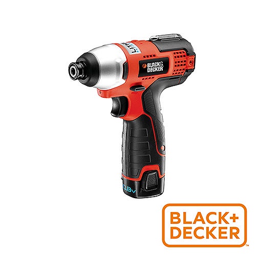 【BLACK&amp;DECKER 百工】7.2V鋰電衝擊起子機(ISD72)