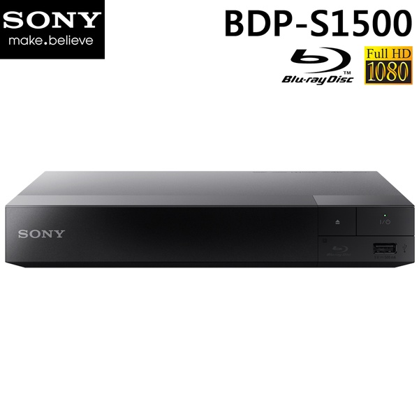 SONY索尼 Full HD藍光播放機BDP-S1500
