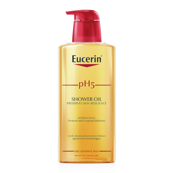 Eucerin pH5 skin protection shower oil | ยูเซอริน พีเอช 5 สกิน โพรเทคชั่น ชาวเวอร์ออยล์ 400 มล.