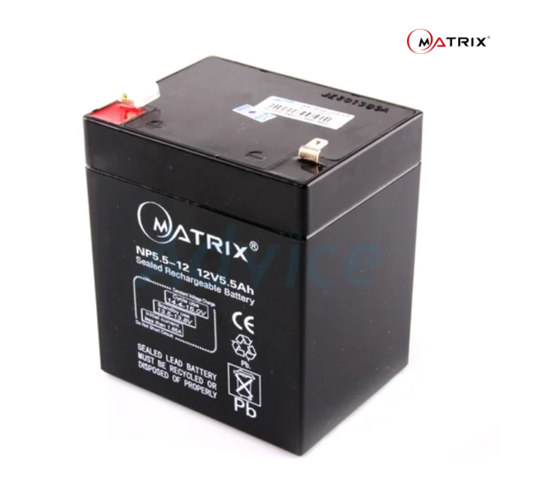 MATRIX | Battery UPS 12V 5.5 AH