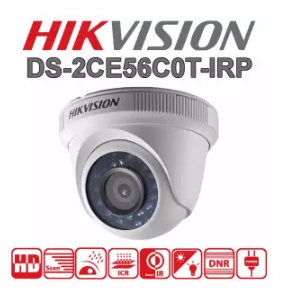 Hikvision | ชุดกล้องวงจรปิดความละเอียด 1 Megapixel Dome camera 8 CH HD CCTV