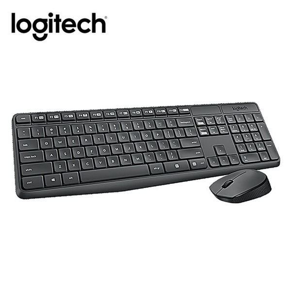 【Logitech 羅技】MK235 無線鍵盤滑鼠組