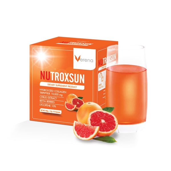 Verena | Nutroxsun Collagen Tri-peptide 10,000 mg คอลลาเจน กันแดดดื่มได้