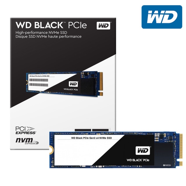 【WD 威騰】SSD M.2 2280 PCIe Gen3固態硬碟(黑標)