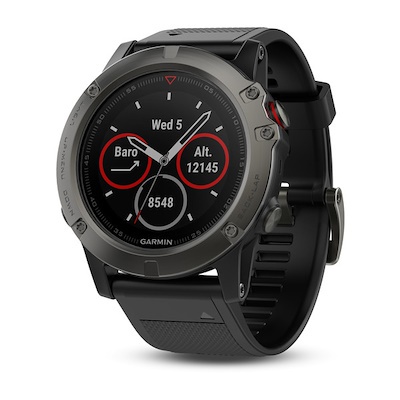 Garmin Fenix 5S Sapphire GPS Watch (Black 42 mm Diameter)