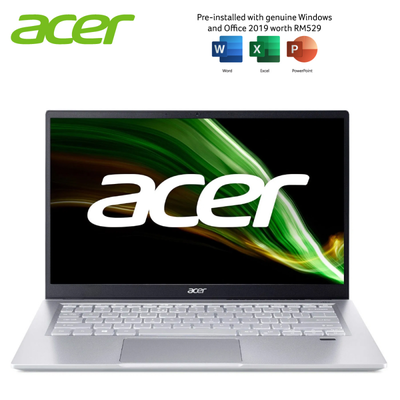 Acer Swift 3 SF314-511-77XX  (14 FHD, I7-1165G7, 16GB, 512GB SSD, Intel, W10)