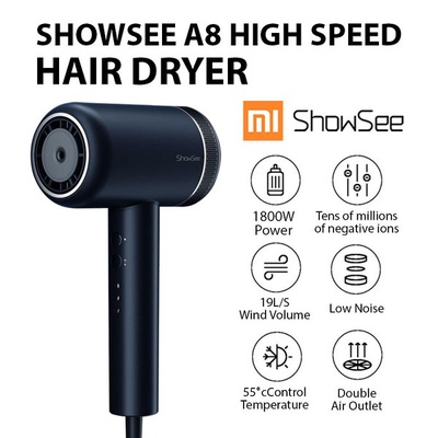 Xiaomi | A8 Negative Ion Hair Dryer