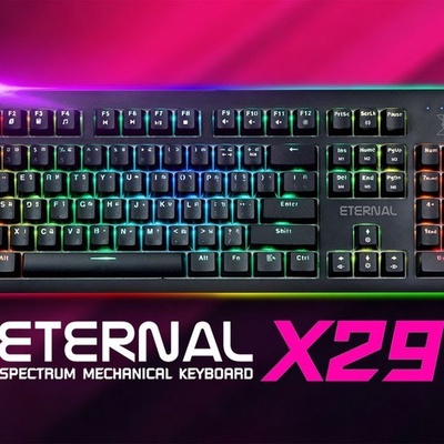 NUBWO | คีย์บอร์ดเกมมิ่ง รุ่น X29 ETERNAL spectrum mechanical keyboard