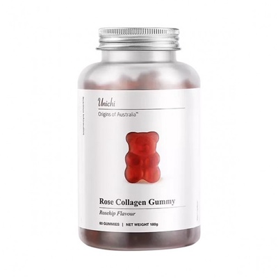 Unichi | Rose Collagen Gummy Bear 60 Gummies