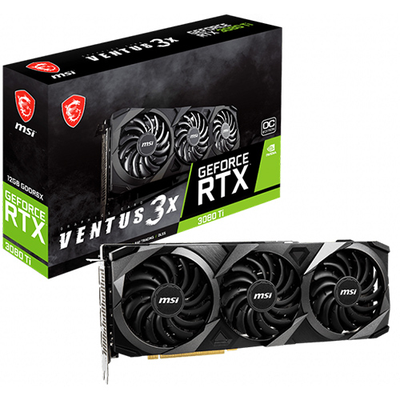 MSI | GeForce RTX 3080 Ti VENTUS 3X 12G OC 12GB GDDR6X