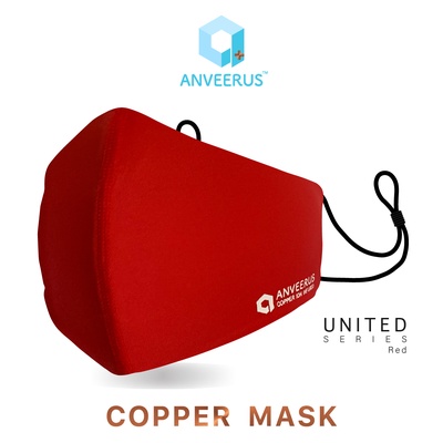 ANVEERUS | Copper Ion Infused Face Mask