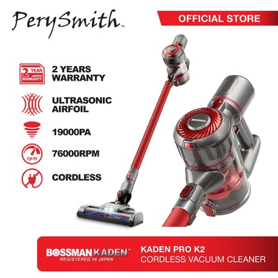 Perysmith | PRO K2 Cordless Vacuum Cleaner X Bossman Kaden